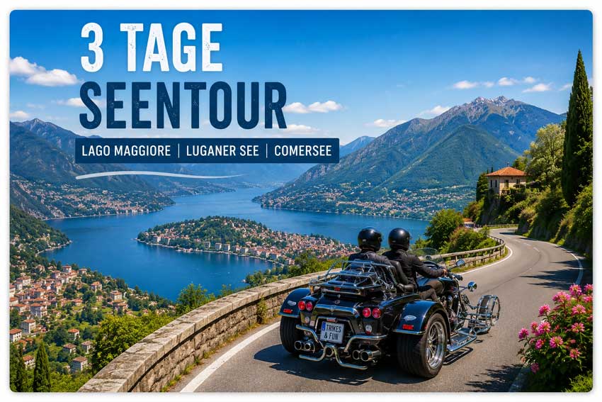 5 Tage – 3 Seen Road Trip
